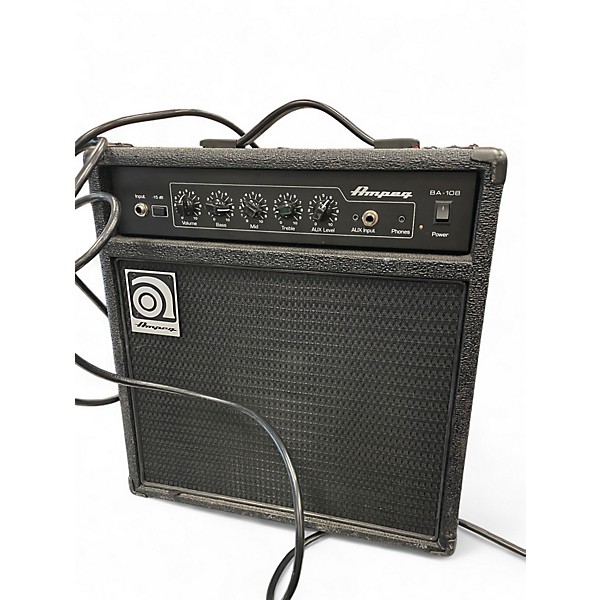 Used Ampeg BA108 25W 1X8 Bass Combo Amp