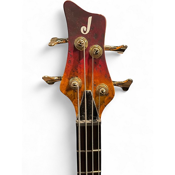 Used Jackson PRO SERIES SPECTRA SBP IV AMBER FLAME Electric Bass Guitar