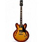 Used 2021 Epiphone ES335 FIGURED Iced Tea Hollow Body Electric Guitar thumbnail