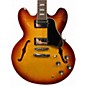 Used 2021 Epiphone ES335 FIGURED Iced Tea Hollow Body Electric Guitar