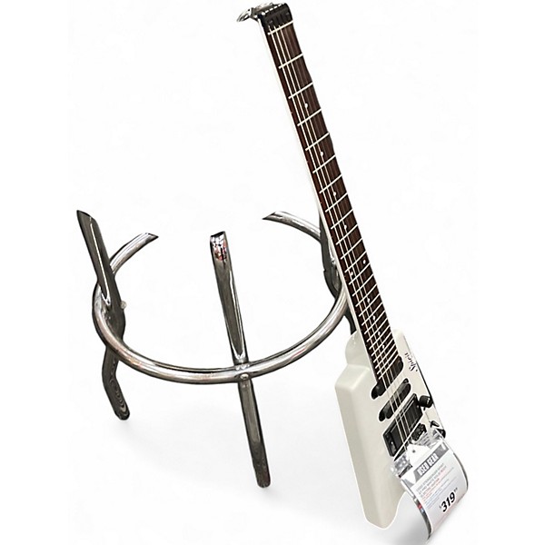 Used Steinberger Spirit gt pro White Solid Body Electric Guitar