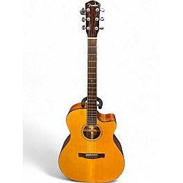 Used Fender ga43sce natural Acoustic Electric Guitar
