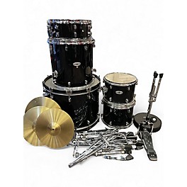 Used Ashthorpe 5 Piece AMBIENT SERIES Black Onyx Drum Kit