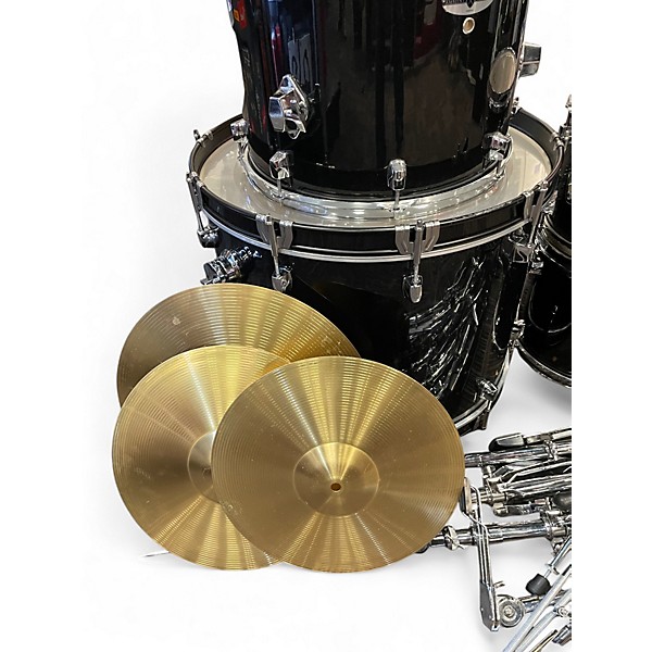Used Ashthorpe 5 Piece AMBIENT SERIES Black Onyx Drum Kit