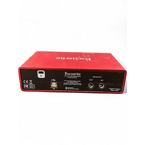 Used Focusrite Scarlett 2i2 Gen 2 Audio Interface