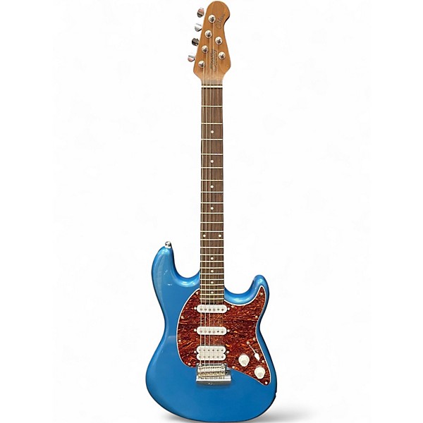 Used Sterling by Music Man CT50 HSS Toluca Lake Blue Solid Body Electric Guitar