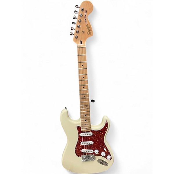 Used Squier Classic Vibe Stratocaster Cream Solid Body Electric Guitar