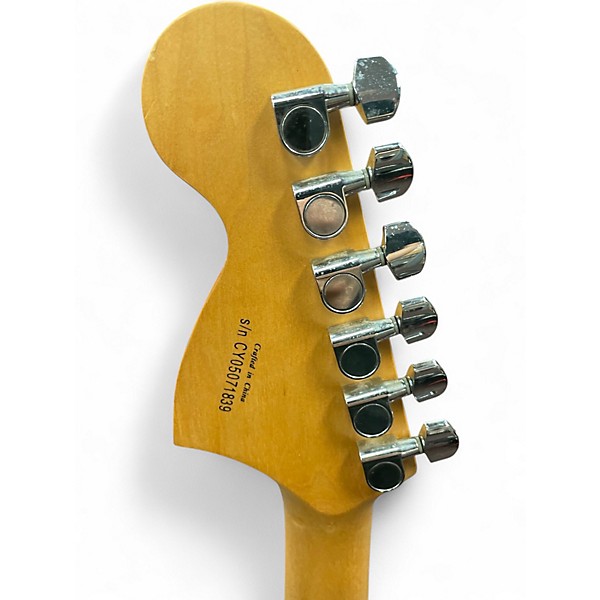 Used Squier Standard Stratocaster Sunburst Solid Body Electric Guitar