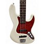 Used Austin J STYLE White Electric Bass Guitar