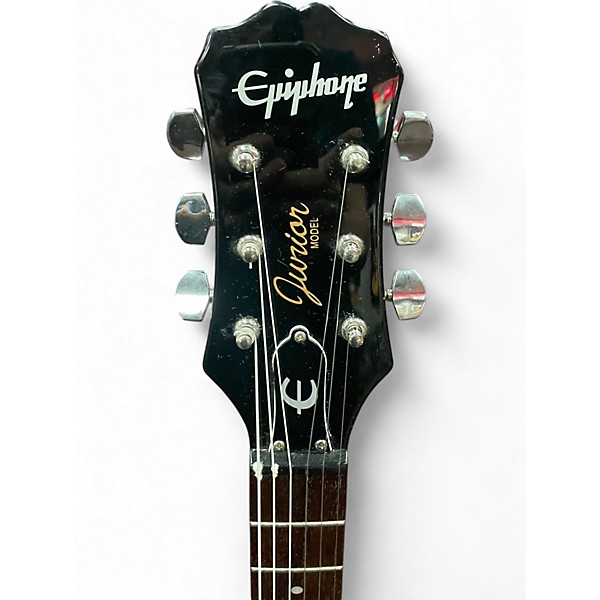 Used Epiphone Les Paul Junior Single Cut Sunburst Solid Body Electric Guitar