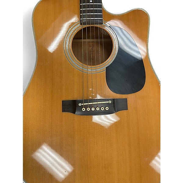 Used Takamine EF360C Natural Acoustic Electric Guitar