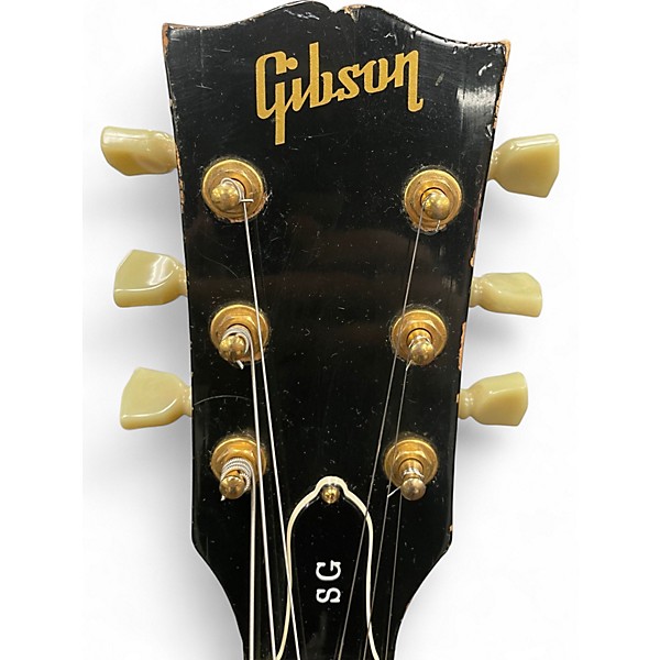 Used Gibson SG BLACK Solid Body Electric Guitar
