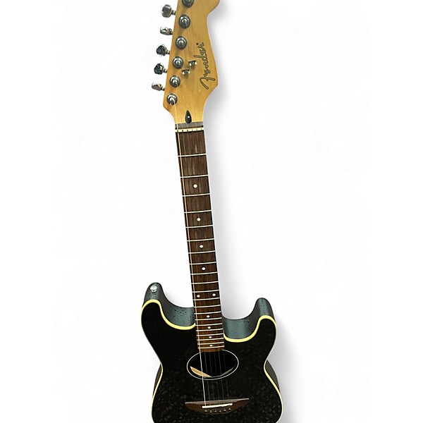 Used Fender Standard Stratacoustic Black Acoustic Electric Guitar
