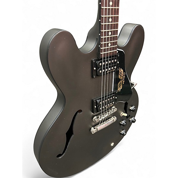 Used 2015 Gibson ES335 GOVERNMENT, 122 OF 300 Gunmetal Gray Hollow Body Electric Guitar