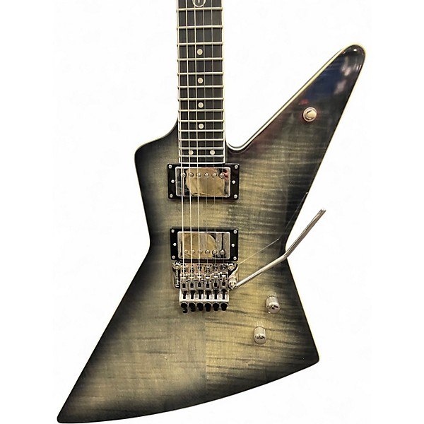 Used Epiphone Brendon Small Thunderhorse Explorer Trans Black Solid Body Electric Guitar