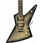 Used Epiphone Brendon Small Thunderhorse Explorer Trans Black Solid Body Electric Guitar