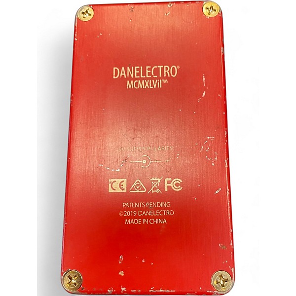 Used Danelectro 3699 Fuzz Effect Pedal