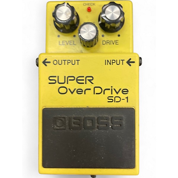 Used BOSS SD1 Super Overdrive Effect Pedal