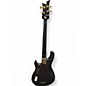 Used Schecter Guitar Research Johnny Christ Signature Black and Gold Electric Bass Guitar