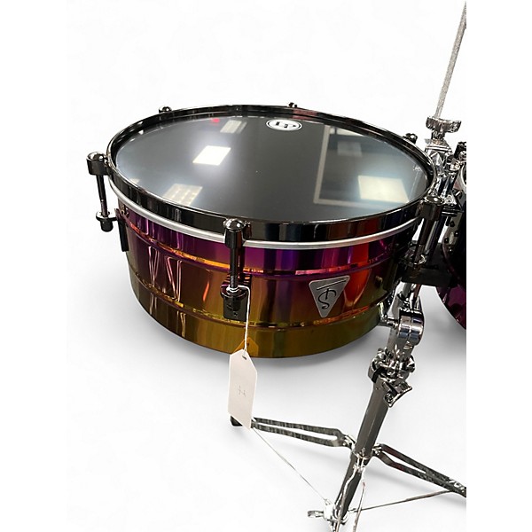 Used LP Tony Succor 14-15 Rainbow Blk LP257-TS Timbales