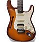 Used 2019 Fender Rarities Collection Thinline Stratocaster HSS VI0LIN BURST Hollow Body Electric Guitar