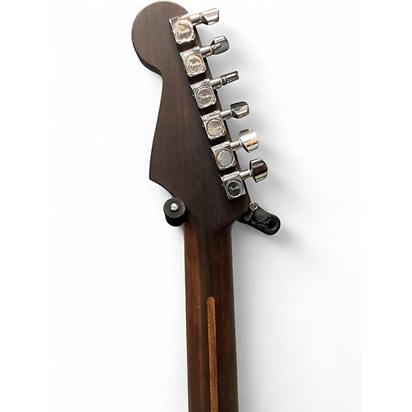 Used 2019 Fender Rarities Collection Thinline Stratocaster HSS VI0LIN BURST Hollow Body Electric Guitar