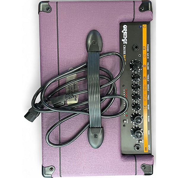 Used Orange Amplifiers glenn hughes crush bass 50 Bass Combo Amp
