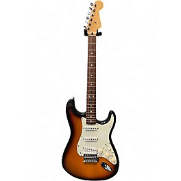 Used 2000 Fender VG Stratocaster 3 Tone Sunburst Solid Body Electric Guitar