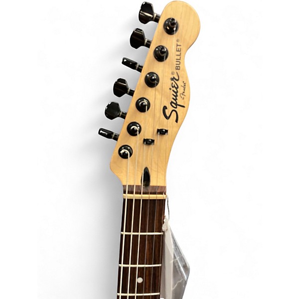 Used Squier Bullet Telecaster Red Solid Body Electric Guitar