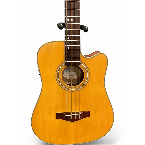 Used Fender BG29 Natural Acoustic Bass Guitar