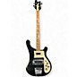 Vintage 1990s Rickenbacker 4003 Black Electric Bass Guitar thumbnail