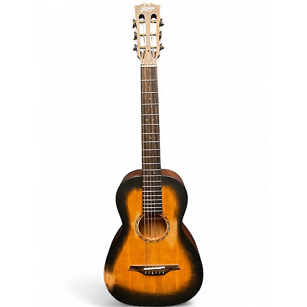 Used Bromo BAR6H Natural Acoustic Guitar