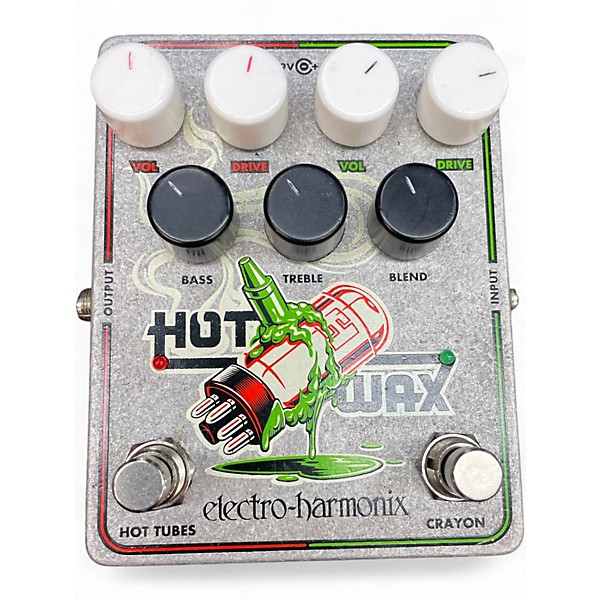 Used Electro-Harmonix Hot Wax Multi Overdrive Effect Pedal