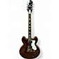 Used Epiphone NOEL GALLAGHER RIVIERA DARK WINE RED Hollow Body Electric Guitar thumbnail