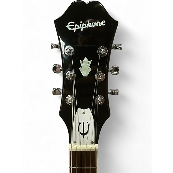 Used Epiphone NOEL GALLAGHER RIVIERA DARK WINE RED Hollow Body Electric Guitar