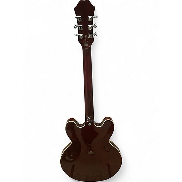 Used Epiphone NOEL GALLAGHER RIVIERA DARK WINE RED Hollow Body Electric Guitar