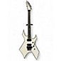 Used 2019 B.C. Rich Warlock Extreme Matte White Solid Body Electric Guitar thumbnail