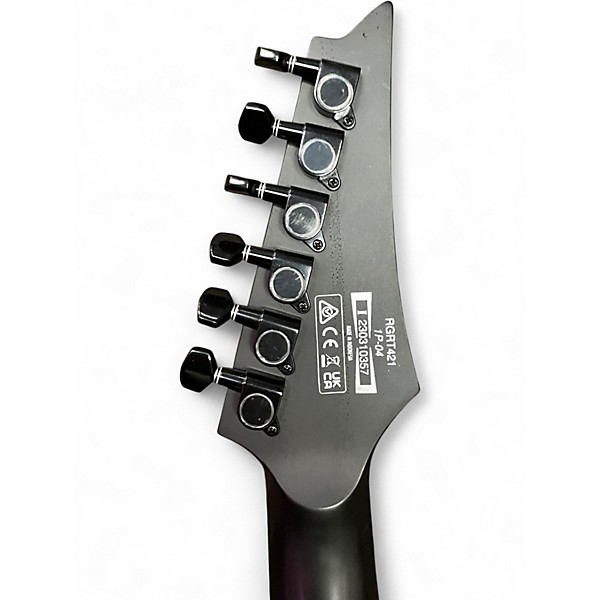 Used Ibanez RGRT421 BLACK Solid Body Electric Guitar