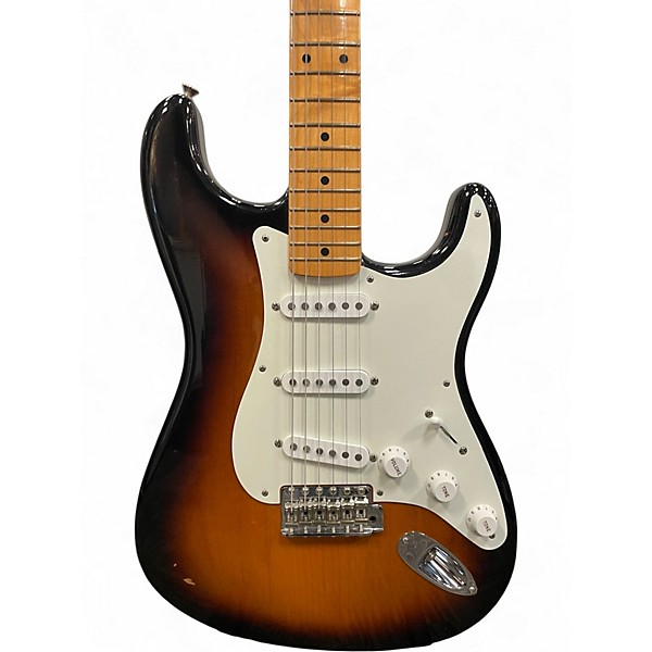 Used Fender American Original 50s Stratocaster Sunburst Solid Body Electric Guitar