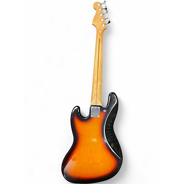 Used 2000s Fender PLAYER J BASS 5 Tobacco Burst Electric Bass Guitar