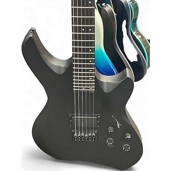 Used Line 6 SHURIKEN VARIAX BLACK Solid Body Electric Guitar