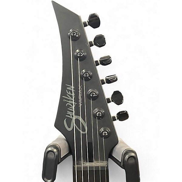Used Line 6 SHURIKEN VARIAX BLACK Solid Body Electric Guitar