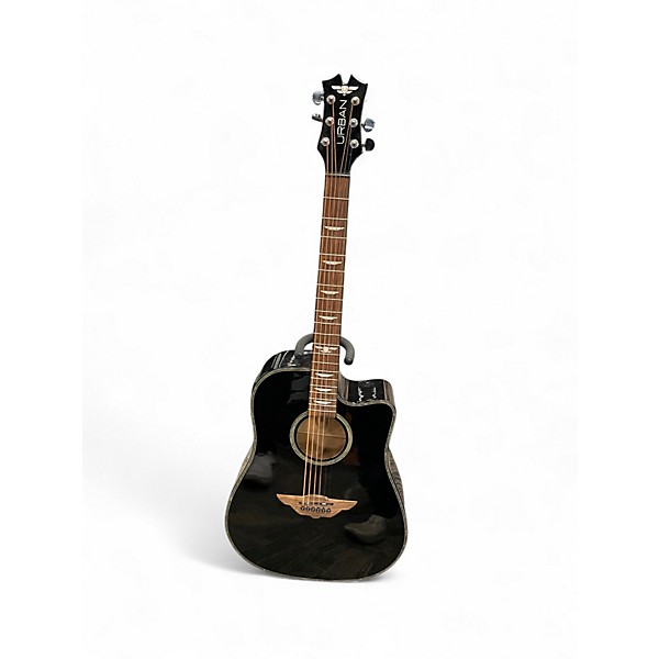 Used Keith Urban NIGHTSTAR BLACK Acoustic Guitar
