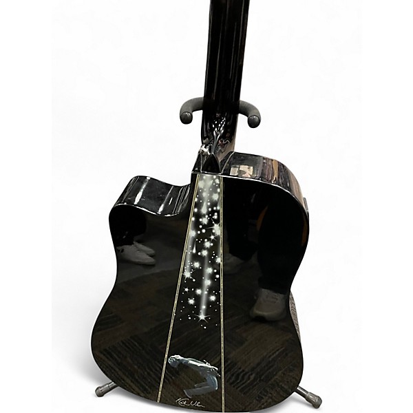 Used Keith Urban NIGHTSTAR BLACK Acoustic Guitar