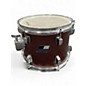 Used Ludwig 5 Piece Backbeat Red Sparkle Drum Kit