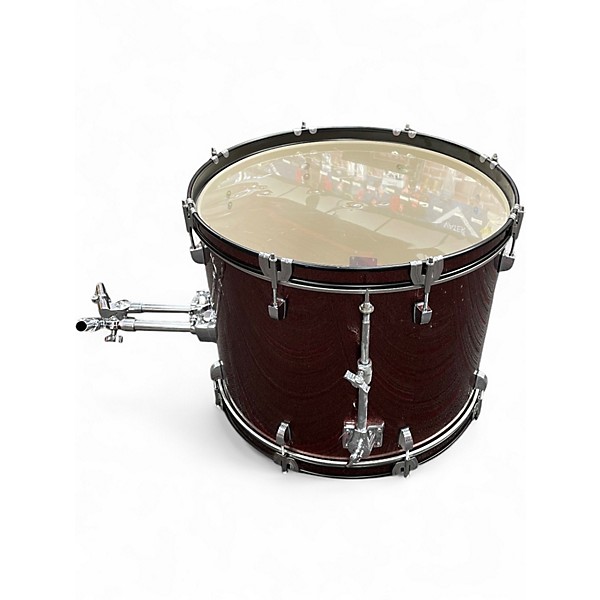 Used Ludwig 5 Piece Backbeat Red Sparkle Drum Kit