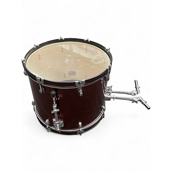 Used Ludwig 5 Piece Backbeat Red Sparkle Drum Kit
