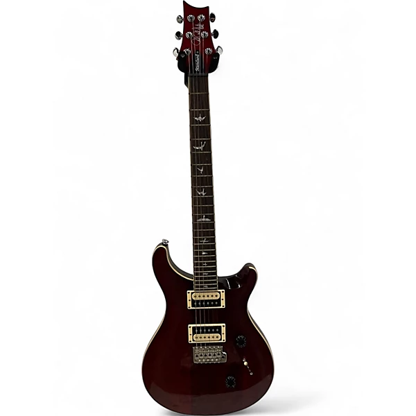 Used PRS SE Standard 24 Cherry Solid Body Electric Guitar