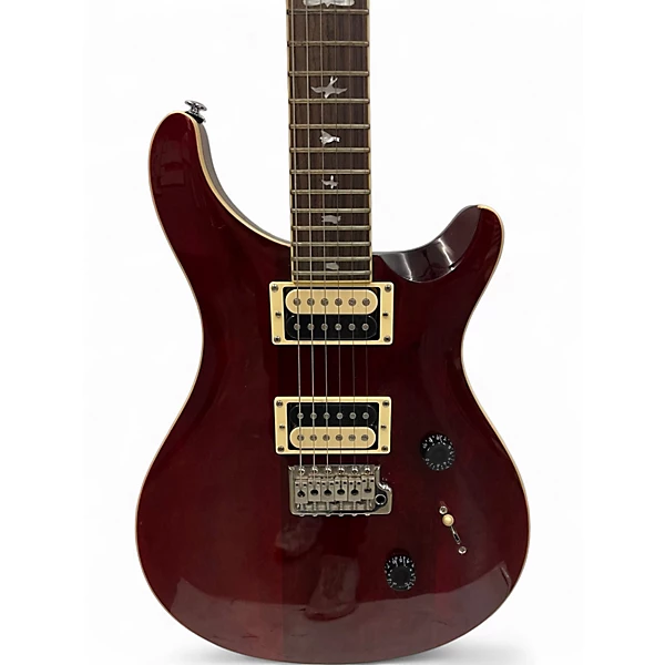 Used PRS SE Standard 24 Cherry Solid Body Electric Guitar