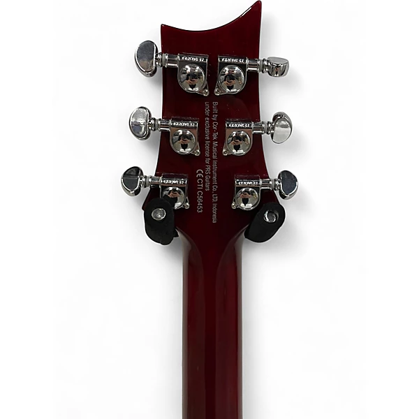 Used PRS SE Standard 24 Cherry Solid Body Electric Guitar